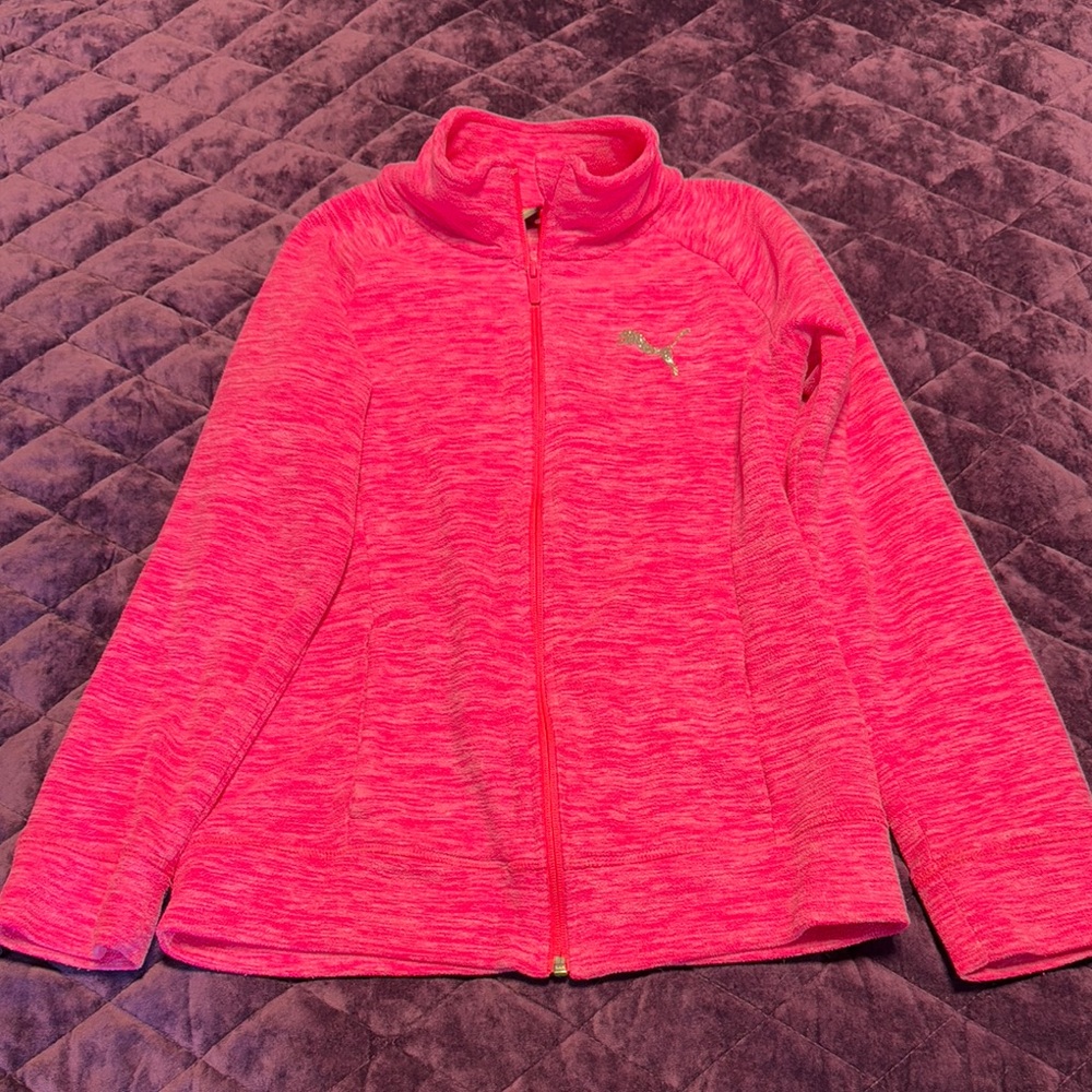 Puma Kids Pink Jacket